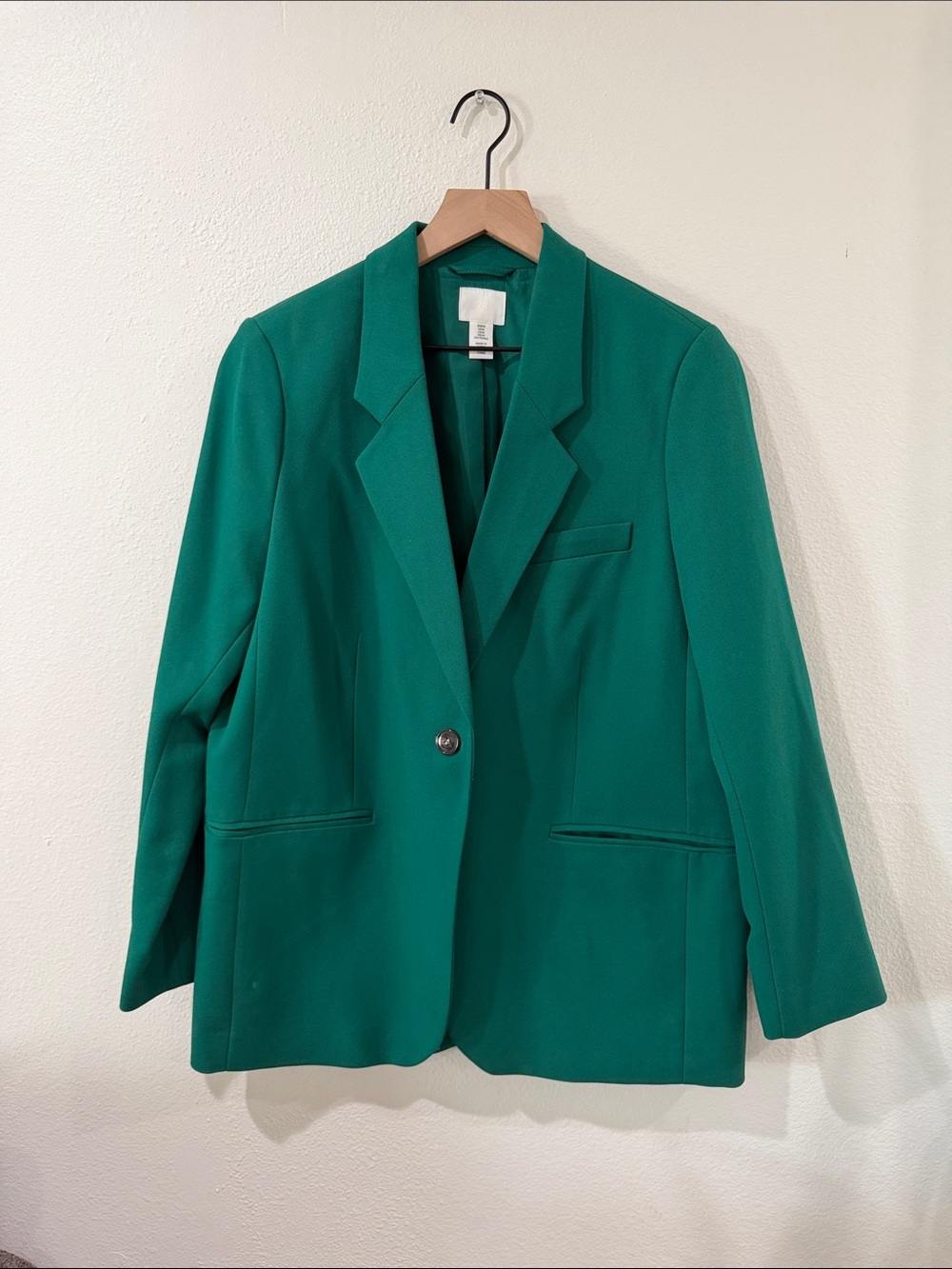 Green Women's Blazer Jacket - H&M